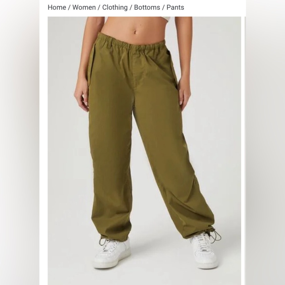 Forever 21 Parachute Pants